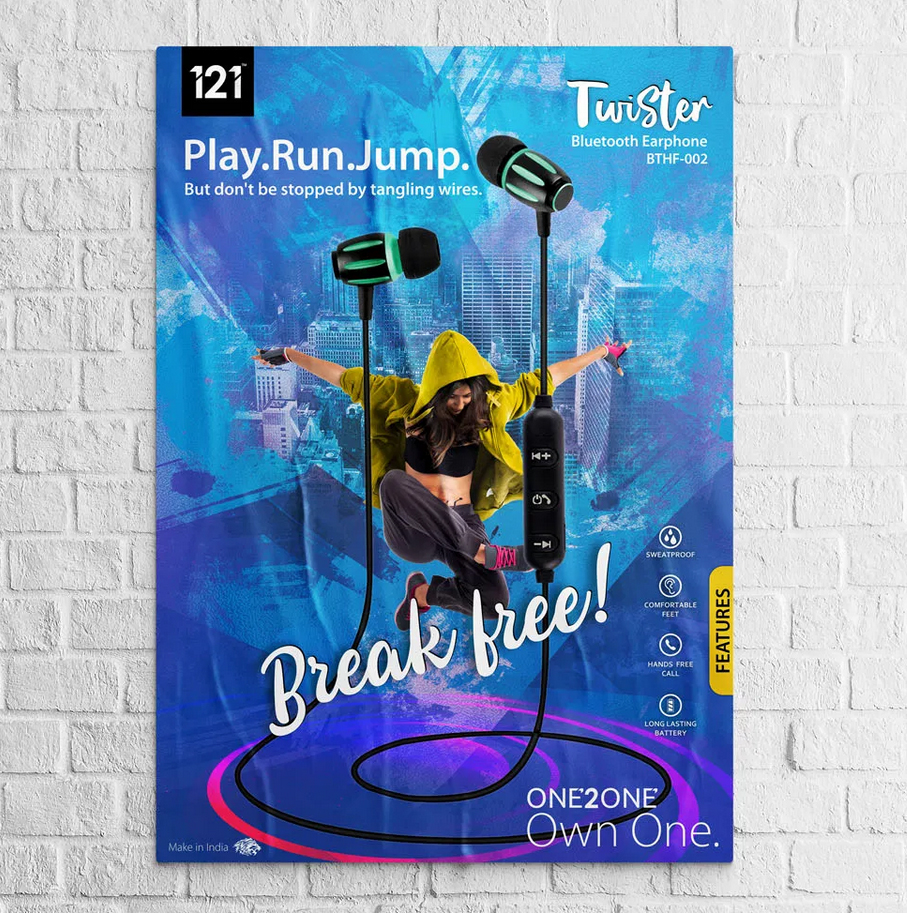 Reklame Annonce plakater størrelse A2 med tryk og logo online | Sticker4U